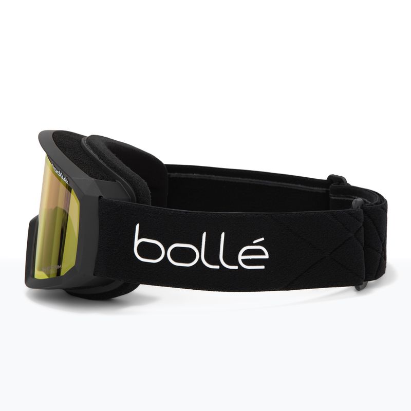 Maschera da sci Bollé Y7 OTG black matte/phantom fire red 4