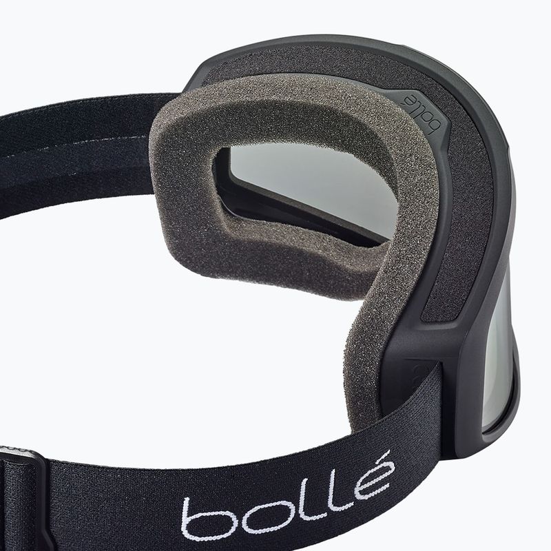 Maschera da sci Bollé Bedrock black matte/clear 2