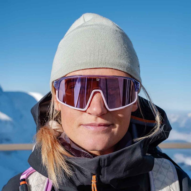 Occhiali da sole Bollé Striver astro purple crystal pink/brown pink 5