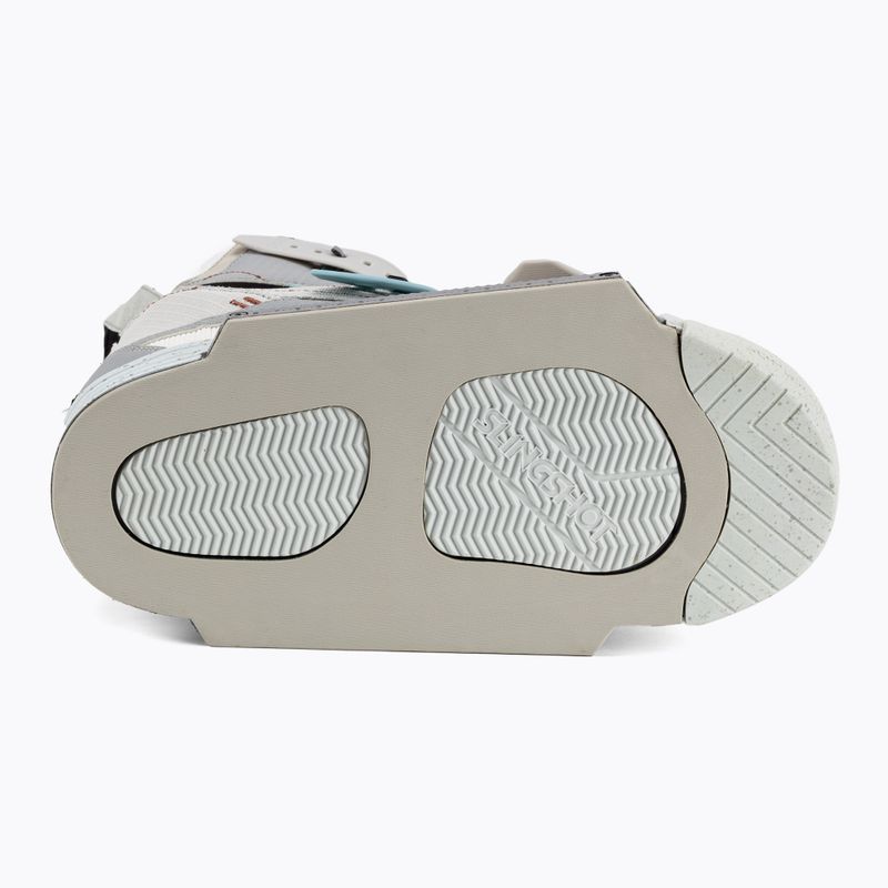 Attacchi da wakeboard Slingshot Space Mob grigio/bianco/nero 4