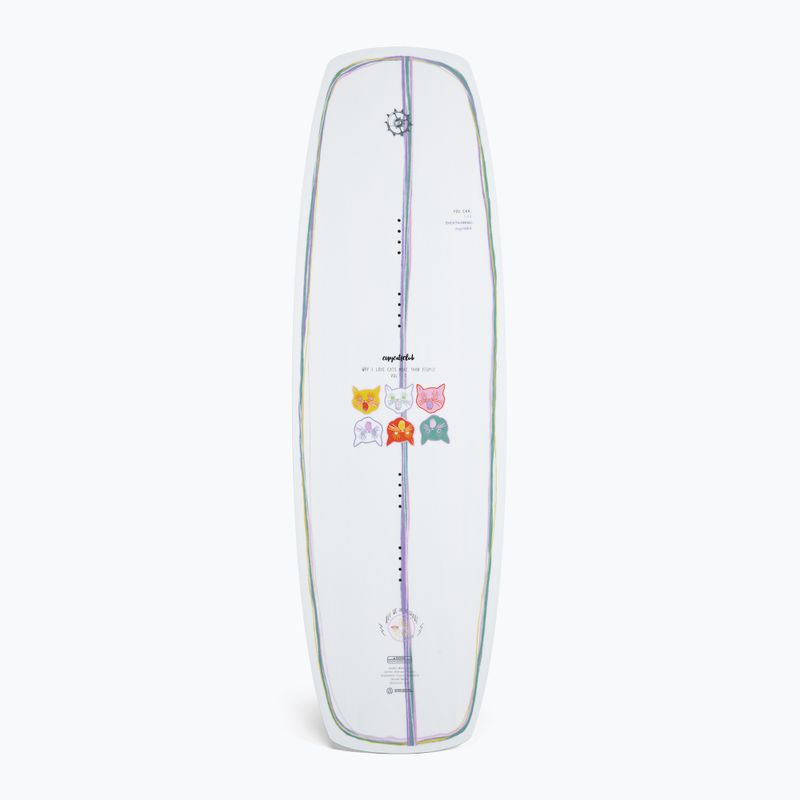 Slingshot Copycat wakeboard bianco/rosa/arancione 3