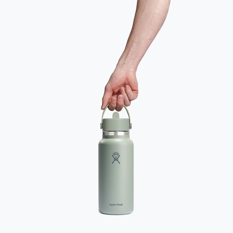 Borraccia termica Hydro Flask Wide Flex Straw 946 ml agave 3