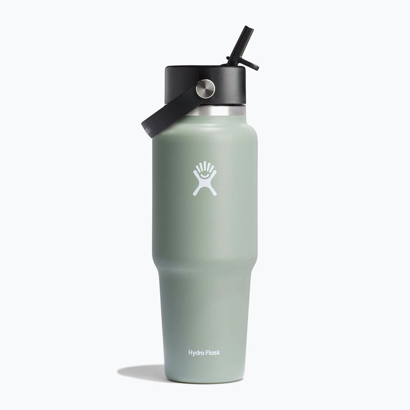 Bottiglia termica da viaggio Hydro Flask Wide Flex Straw 945 ml agave