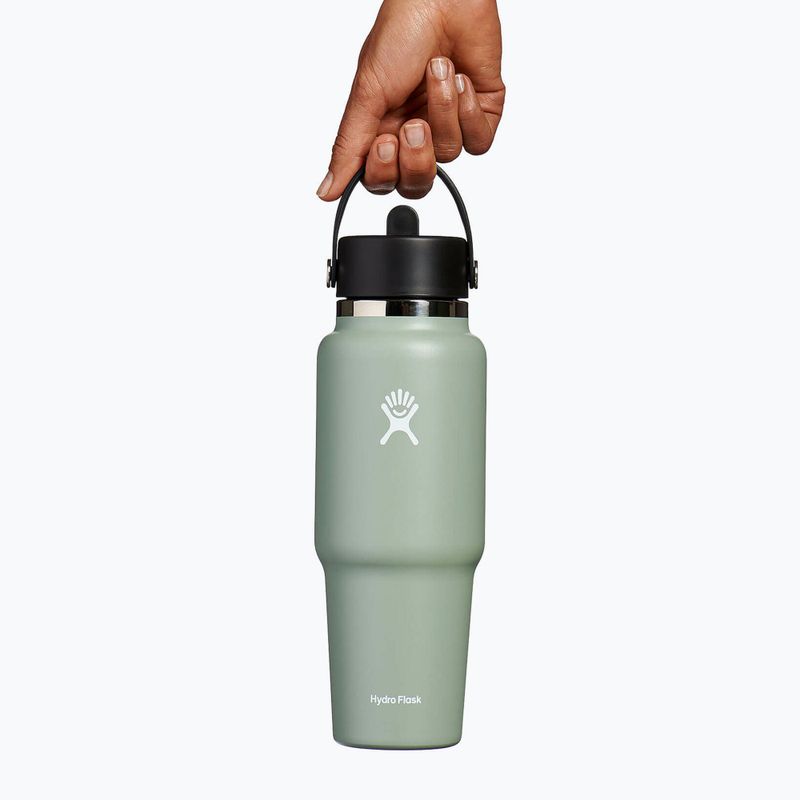 Bottiglia termica da viaggio Hydro Flask Wide Flex Straw 945 ml agave 3