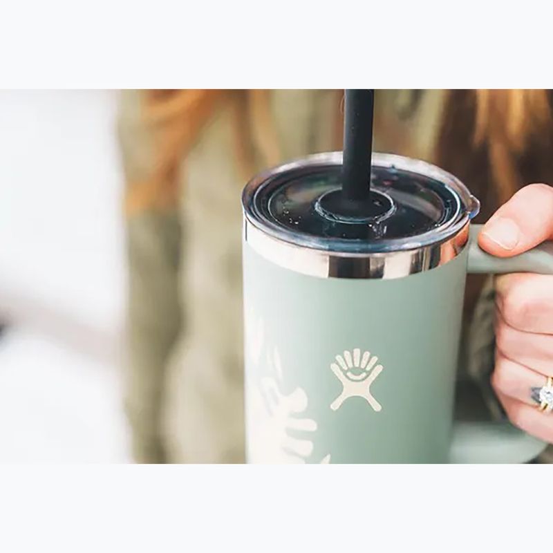 Dado Hydro Flask Medium Press-In All Around Tumbler Straw Lid clear 4