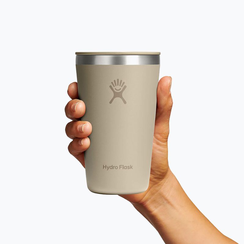 Borraccia termica Hydro Flask All Around Tumbler Press-In 16 Oz oat 3