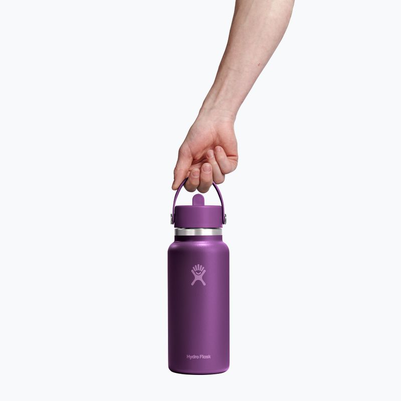 Borraccia termica Hydro Flask Wide Flex Straw 945 ml beachplum 3
