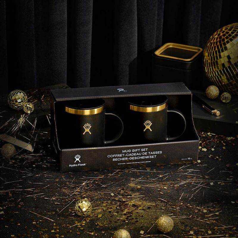 Set di 2 tazze termiche Hydro Flask 350 ml black tie 7