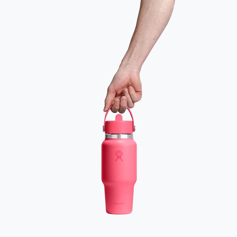 Borraccia termica Hydro Flask Wide Flex Straw Travel 621 ml popstar pink 3