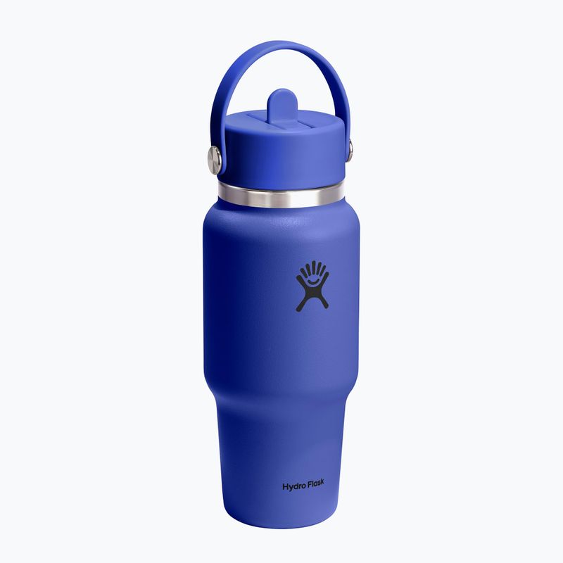 Borraccia termica Hydro Flask Wide Flex Straw Travel 621 ml capri blue 2
