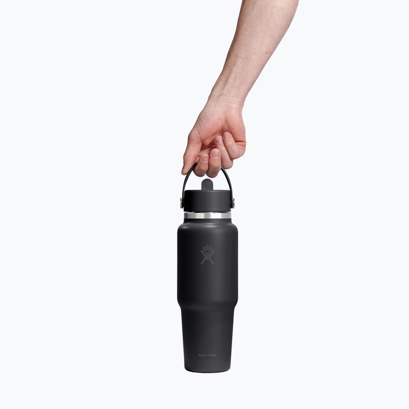 Borraccia termica Hydro Flask Wide Flex Straw Travel 946 ml black 3