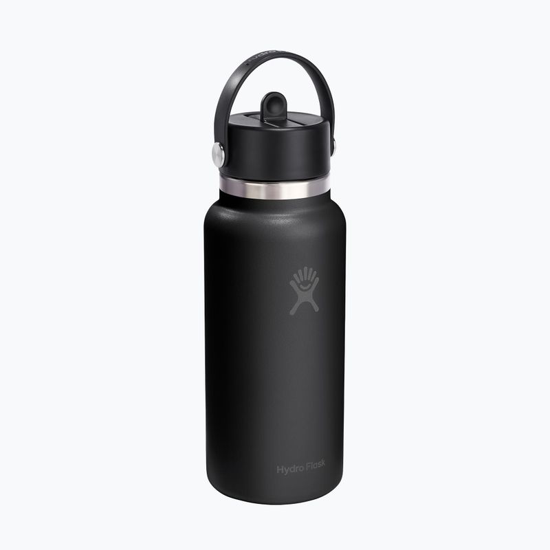 Borraccia termica Hydro Flask Wide Flex Straw 946 ml black 2