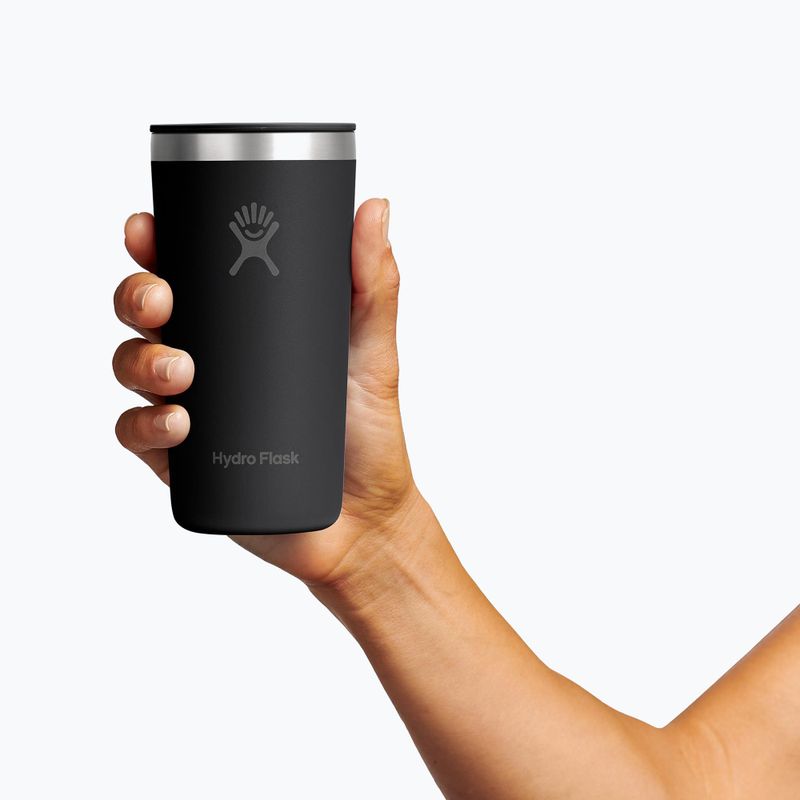 Borraccia termica Hydro Flask All Around Tumbler Press-In Lid 355 ml black 3