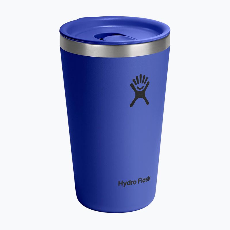 Bicchiere termico Hydro Flask All Around Tumbler Press-In LID 470 ml capri blue 2