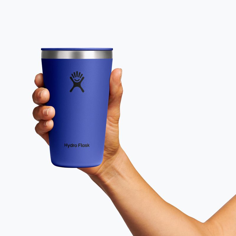 Bicchiere termico Hydro Flask All Around Tumbler Press-In LID 470 ml capri blue 3
