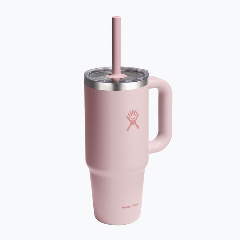 Tazza Hydro Flask Travel Tumbler Clear Lid 710 ml trillium 2