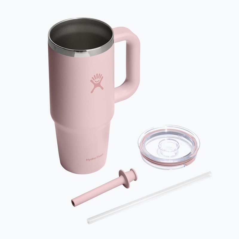 Tazza Hydro Flask Travel Tumbler Clear Lid 710 ml trillium 4