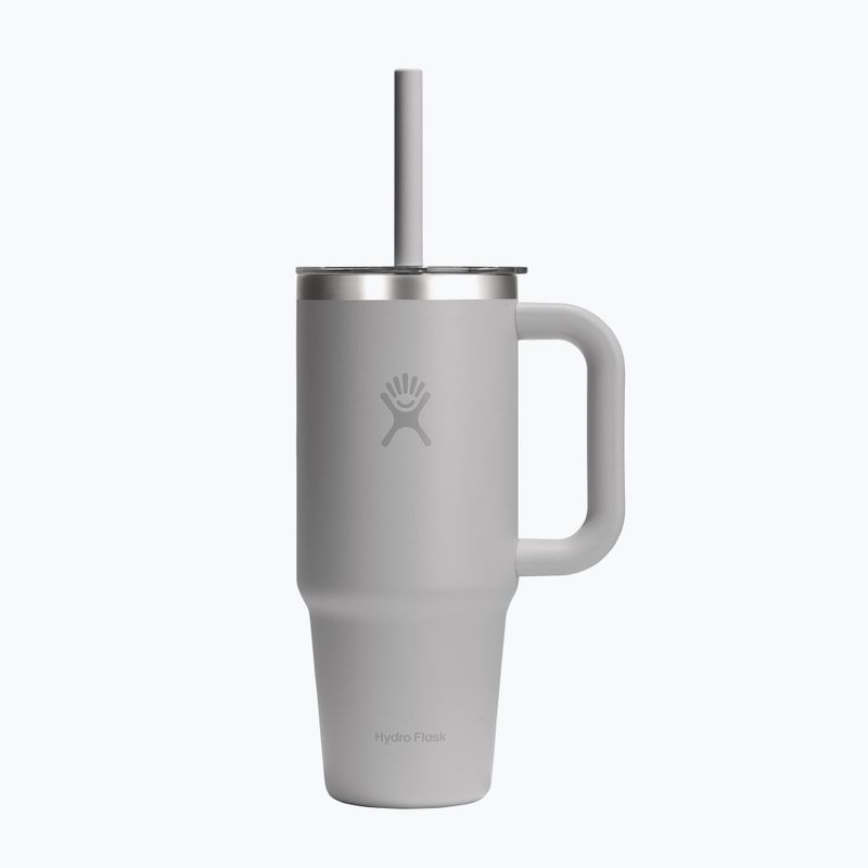 Tazza Hydro Flask Travel Tumbler Clear Lid 710 ml birch