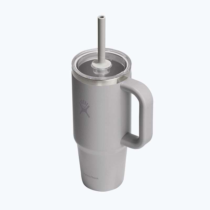 Tazza Hydro Flask Travel Tumbler Clear Lid 710 ml birch 3