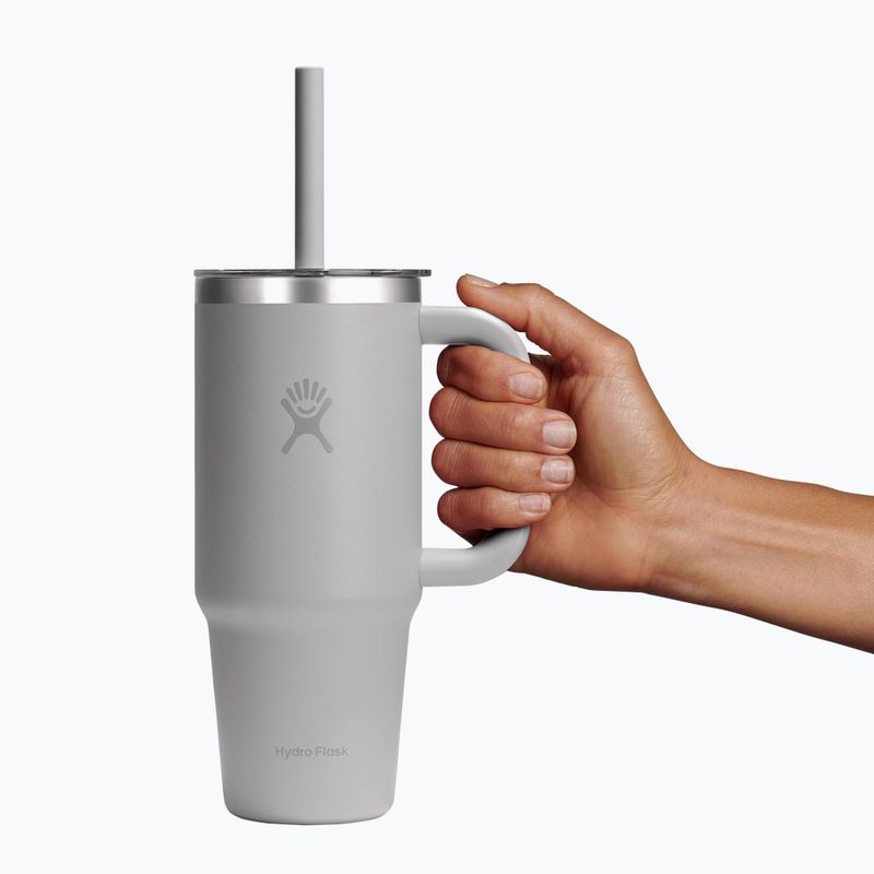 Tazza Hydro Flask Travel Tumbler Clear Lid 710 ml birch 5