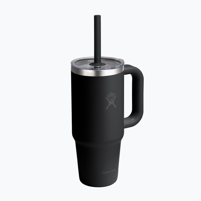 Tazza Hydro Flask Travel Tumbler Clear Lid 710 ml black 2
