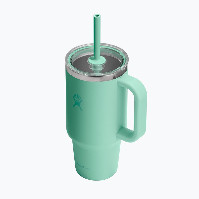 Tazza termica Hydro Flask Travel Tumbler Clear LID 945 ml mermaid green 3
