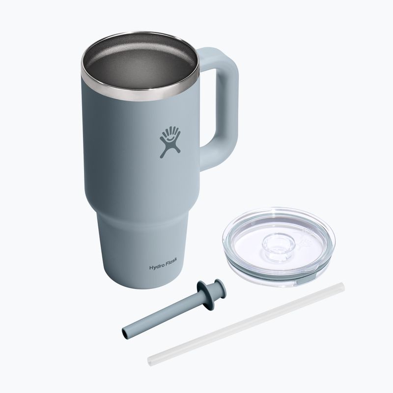 Mug termico Hydro Flask Travel Tumbler Clear LID 945 ml shale grey 4