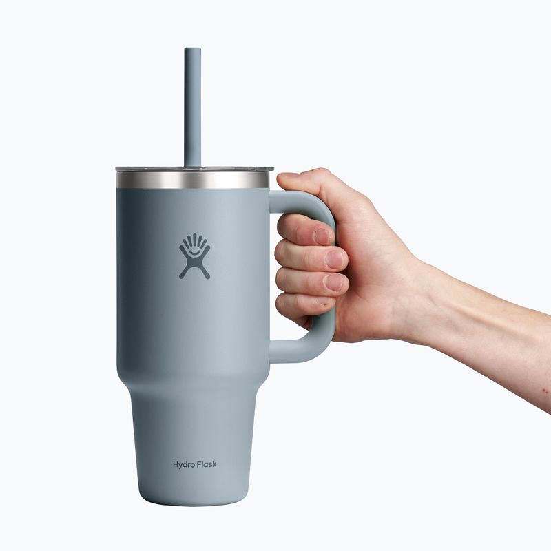 Mug termico Hydro Flask Travel Tumbler Clear LID 945 ml shale grey 5