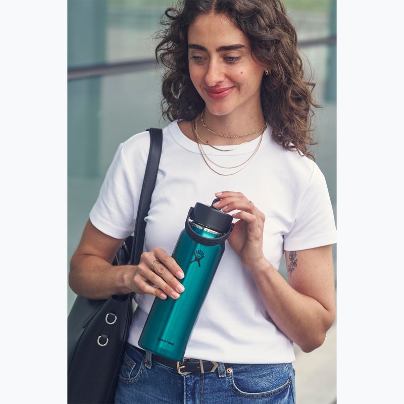 Borraccia termica Hydro Flask Lightweight Wide Flex Straw 946 ml emerald green 5
