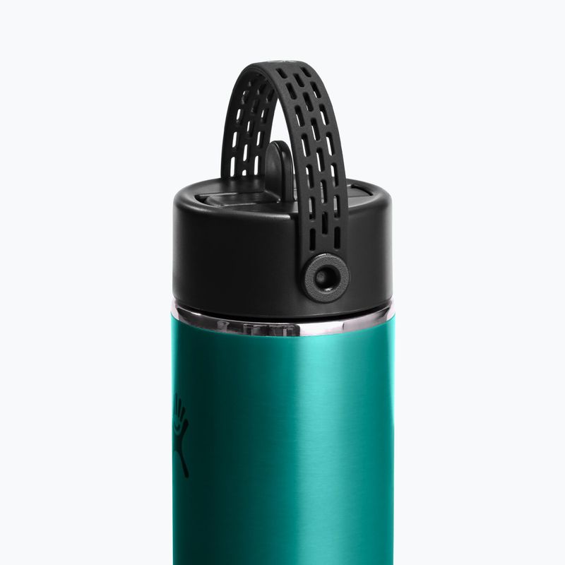 Borraccia termica Hydro Flask Lightweight Wide Flex Straw 710 ml emerald green 3