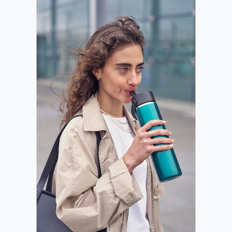 Borraccia termica Hydro Flask Lightweight Wide Flex Straw 710 ml emerald green 6