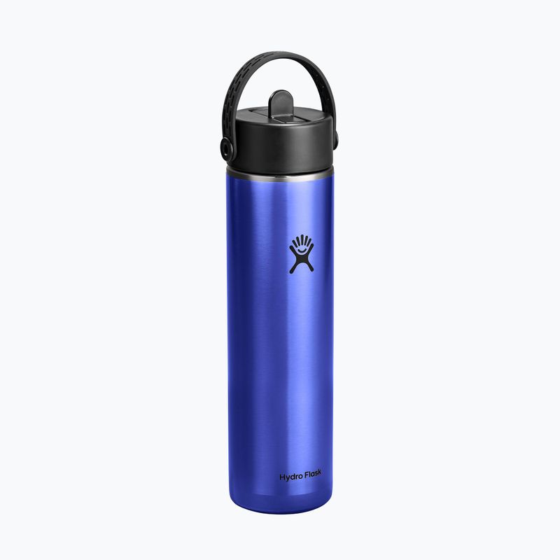 Borraccia termica Hydro Flask Lightweight Wide Flex Straw 710 ml sapphire blue 2