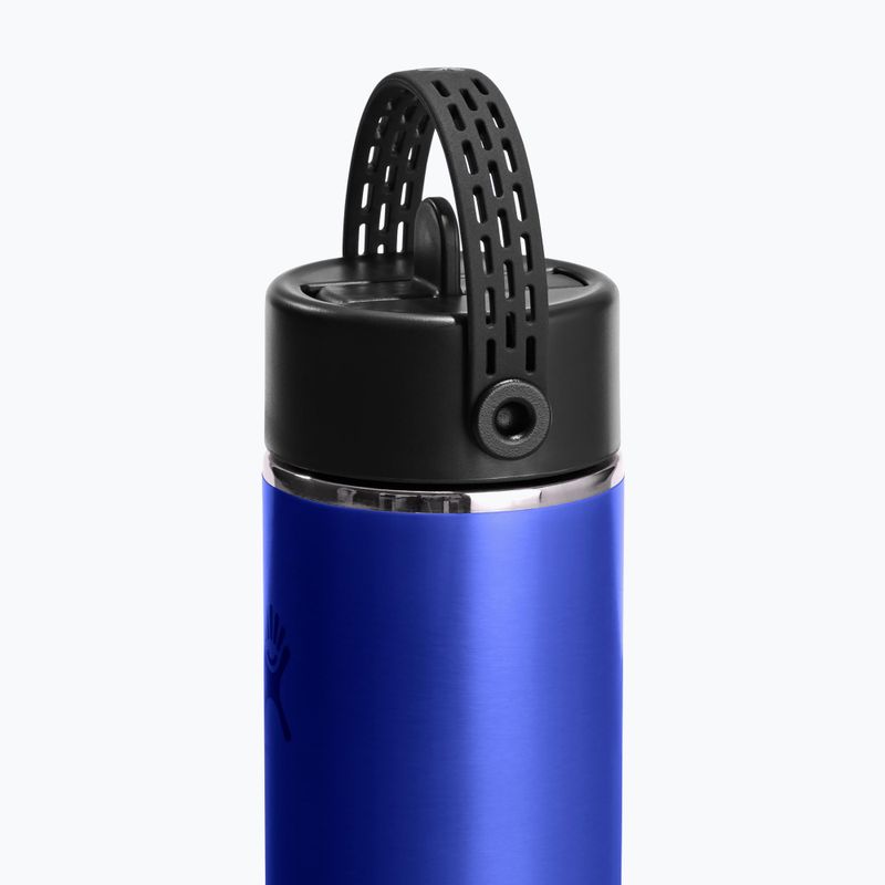 Borraccia termica Hydro Flask Lightweight Wide Flex Straw 710 ml sapphire blue 3