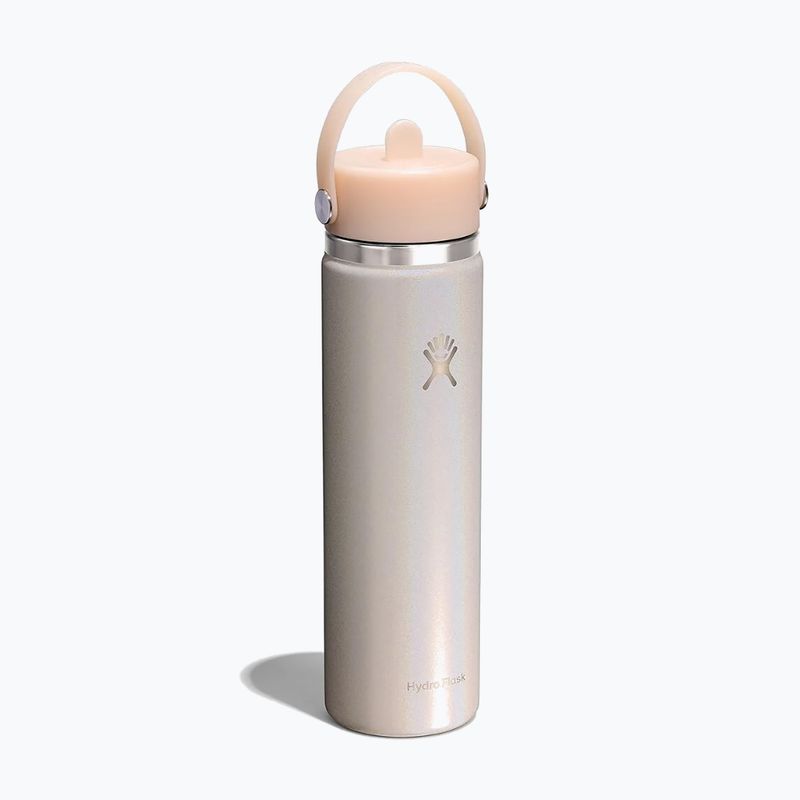 Borraccia termica Hydro Flask Wide Mouth with Flex Straw Cap 710 ml glimmer cream 2