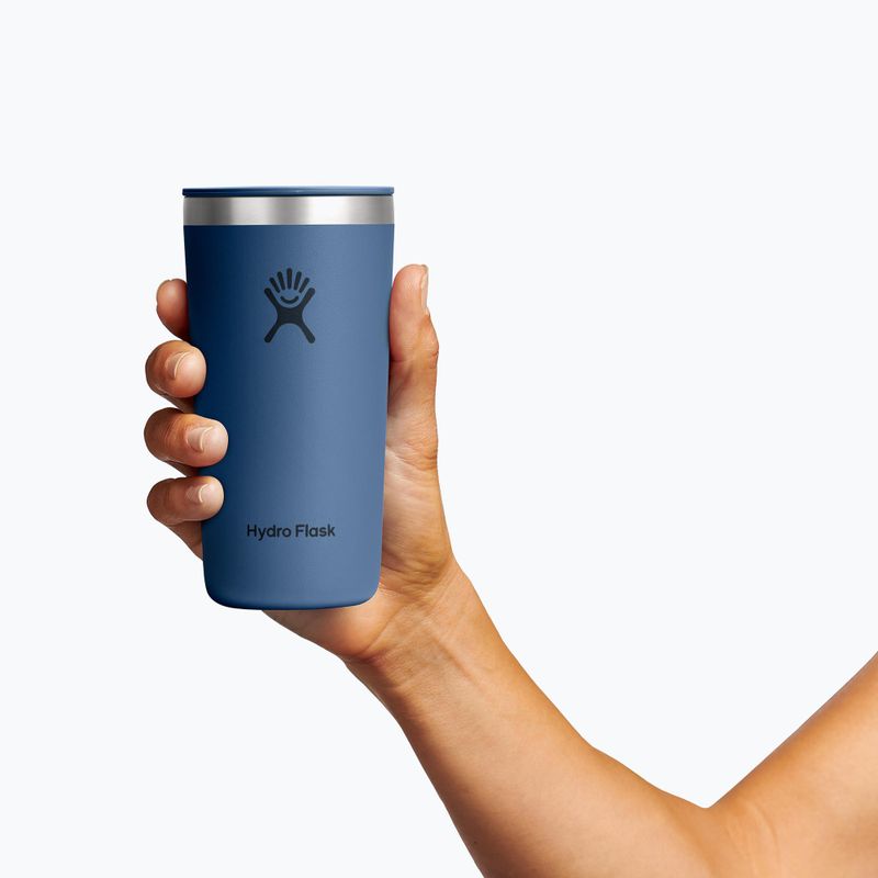 Tazza termica Hydro Flask All Around Tumbler Press-In LID 355 ml harbor blue 3