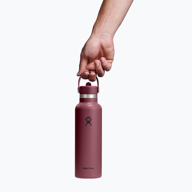 Borraccia termica Hydro Flask Standard Flex 621 ml burgundy 3