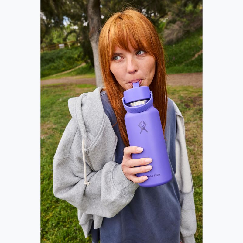 Borraccia termica Hydro Flask Wide Flex Straw 946 ml utopia purple 4