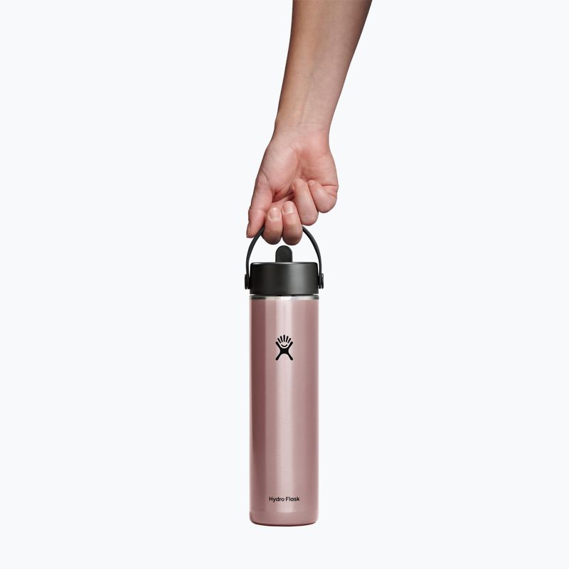 Borraccia termica Hydro Flask Lightweight Wide Flex Straw 710 ml quartz 4