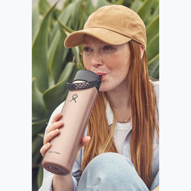 Borraccia termica Hydro Flask Lightweight Wide Flex Straw 710 ml quartz 5