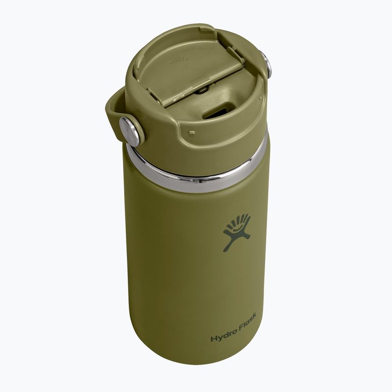 Borraccia termica Hydro Flask Travel Mug Flip Sip 473 ml palmer green 5