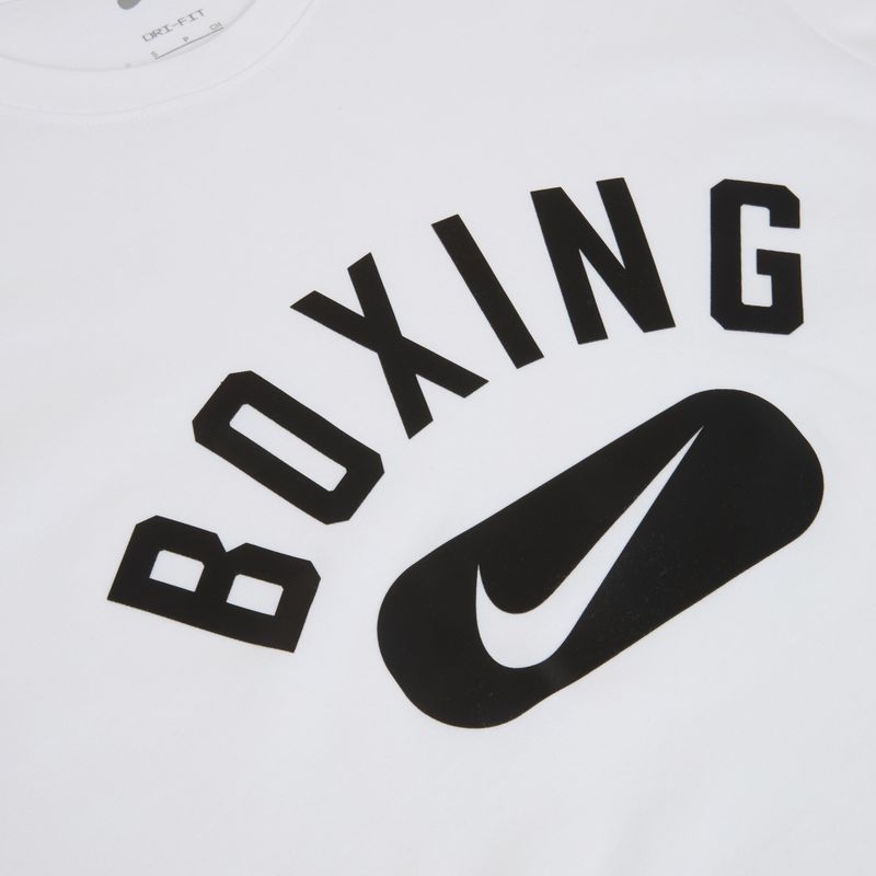 Maglietta da allenamento da uomo Nike Boxing Disc DFC white/black 3