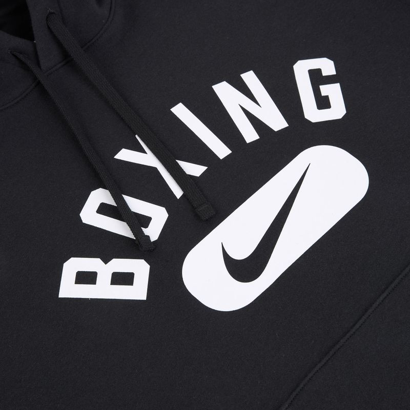 Felpa da uomo Nike Boxing Disc Club Hoodie black/white 3