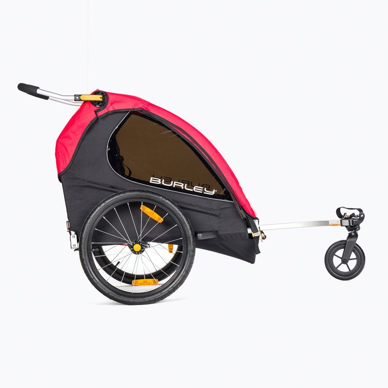 Rimorchio per biciclette Burley Honey Bee 2021 rosso 2