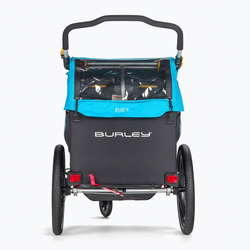 Rimorchio per biciclette Burley D'Lite X Double aqua 3