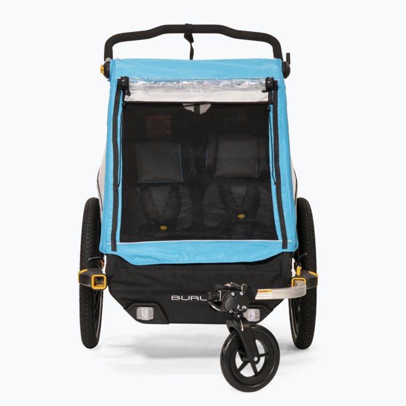 Rimorchio per biciclette Burley D'Lite X Double aqua 8