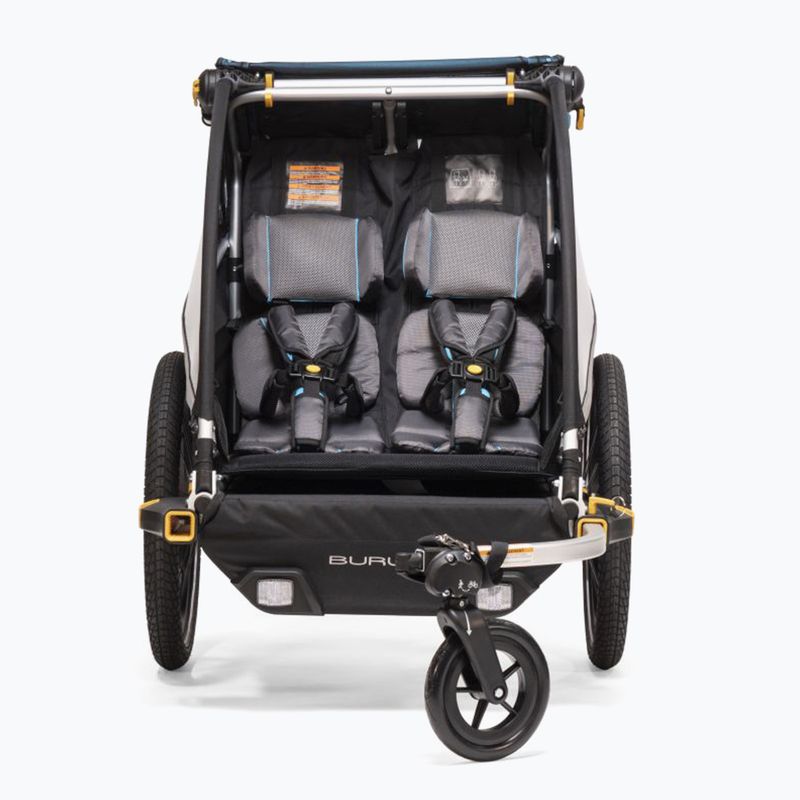 Rimorchio per biciclette Burley D'Lite X Double aqua 9