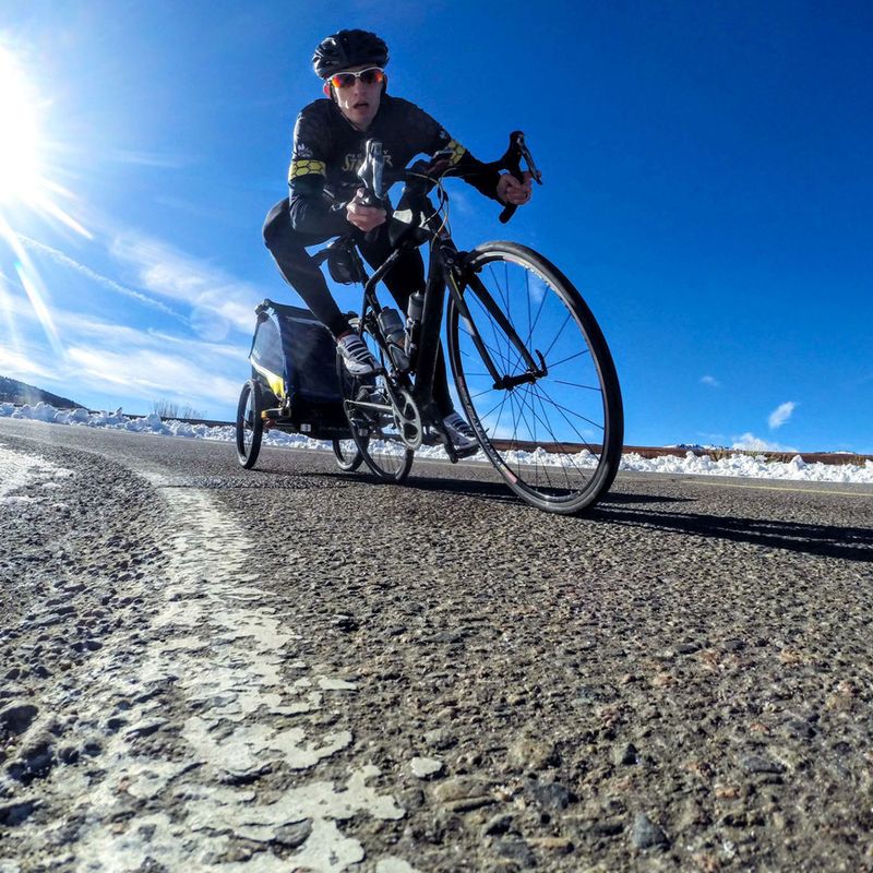 Rimorchio per bici ad acqua Burley D'Lite X Single 12