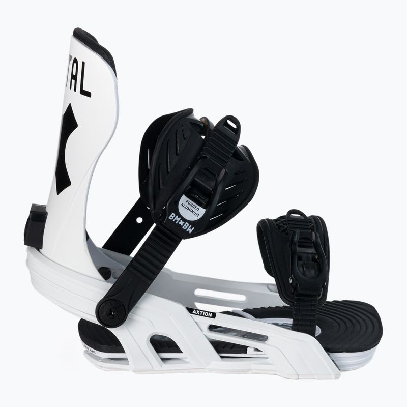 Attacchi da snowboard Bent Metal Axtion bianco 2