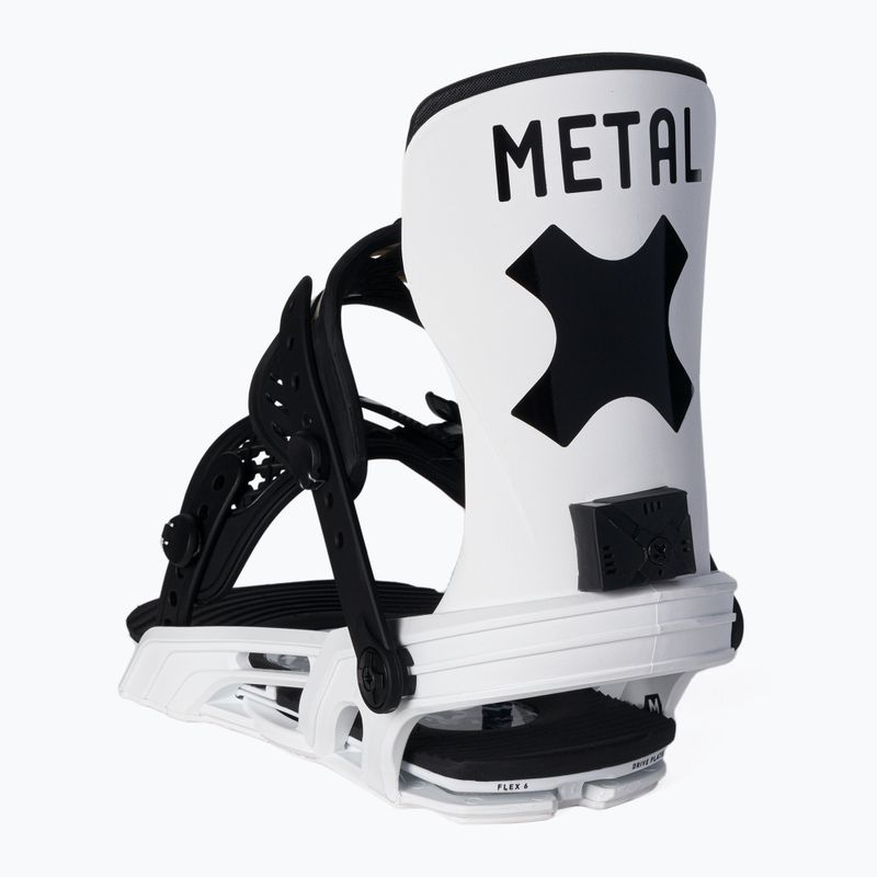 Attacchi da snowboard Bent Metal Axtion bianco 4