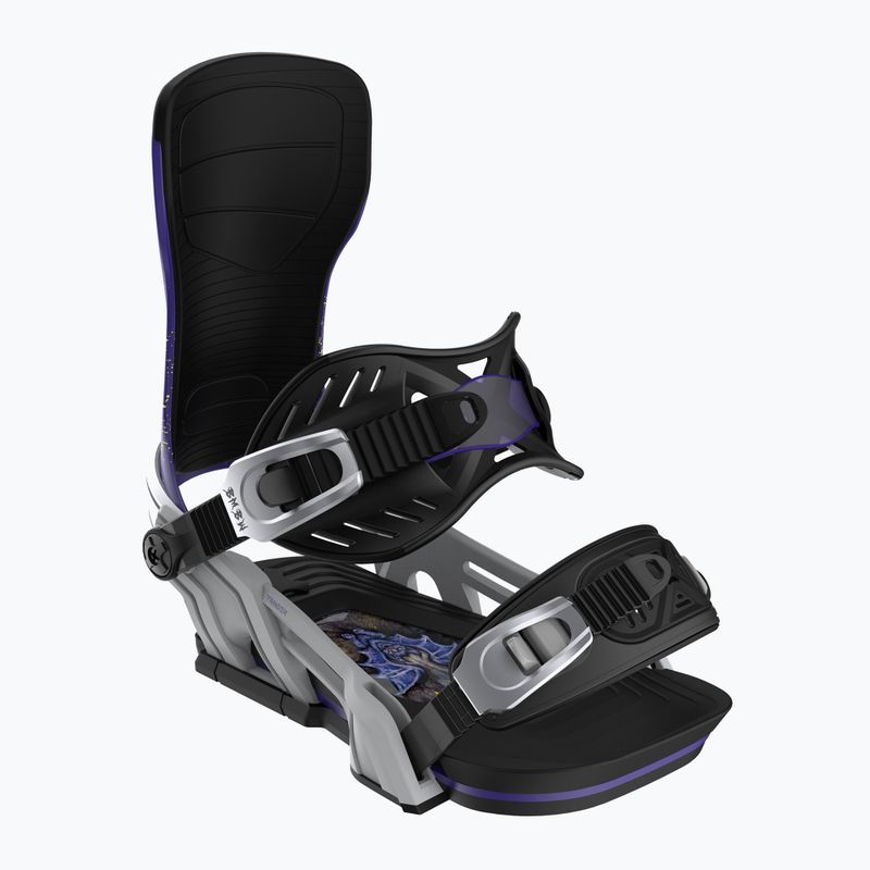 Attacchi da snowboard Bent Metal Transfer grigio/viola